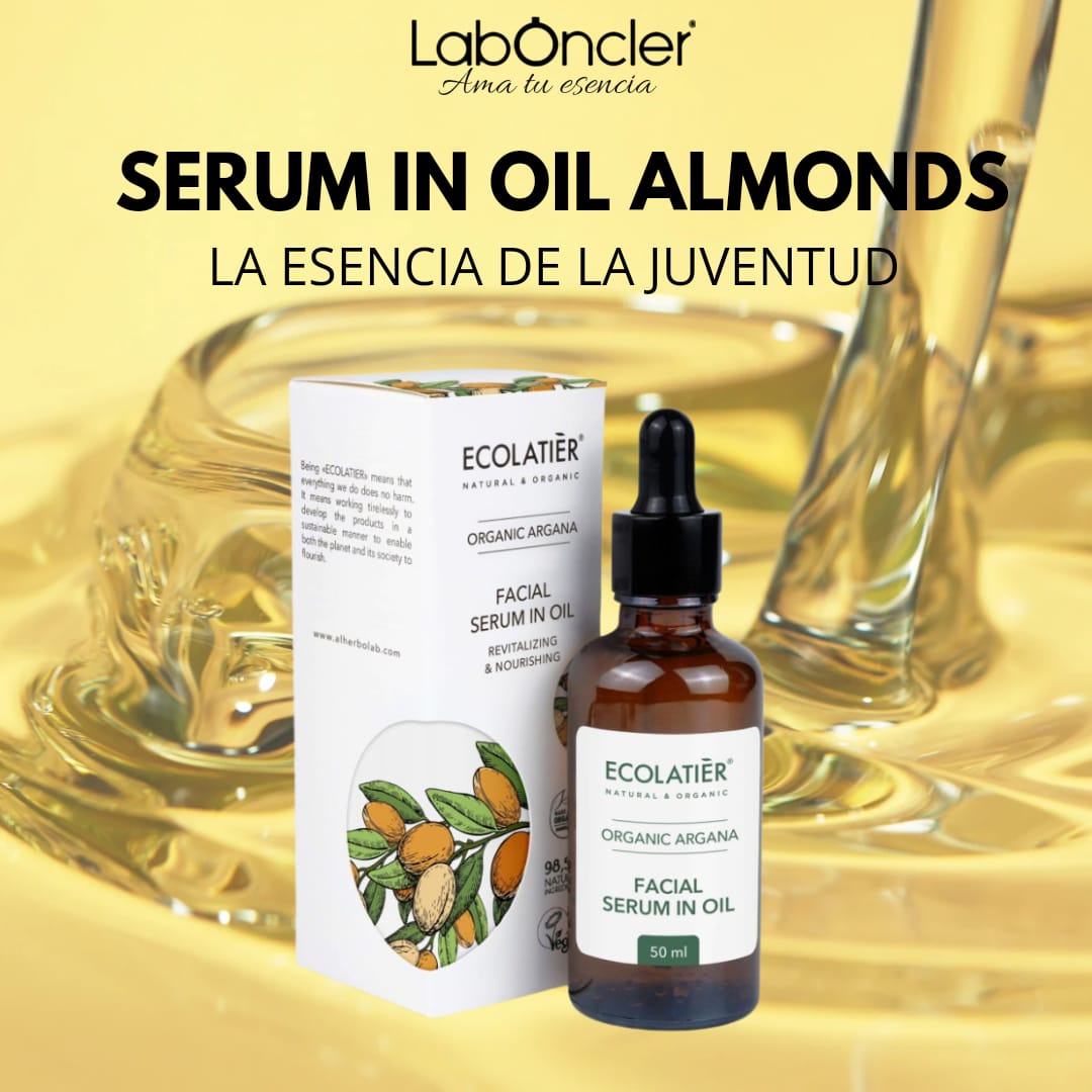 ECOLATIER Serum Facial en Aceite Revitalizante y Nutritivo de Argán Ecológico