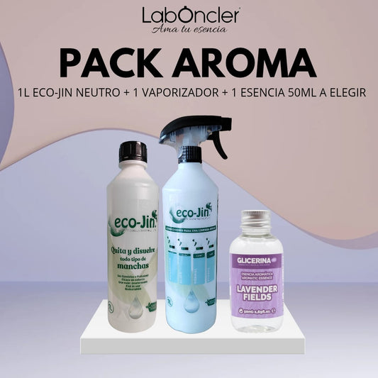 PACK AROMA (EJ NEUTRO 1L+DIFUSOR+ESENCIA AROMATICA A ELEGIR)