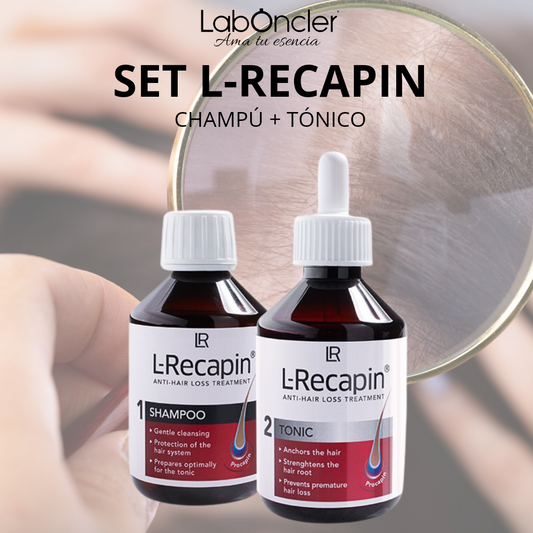 Set L-Recapín. Tónico+Champú