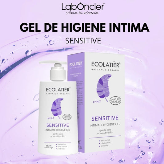 ECOLATIER Gel de higiene íntima Sensitive